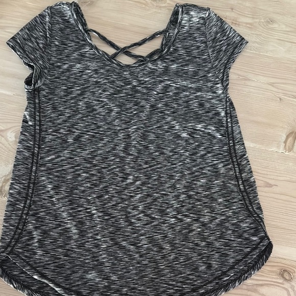 Women's Black and Gray Top - Picture 5 of 5